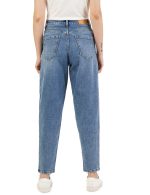 INKD Women's Stretchable Barrel Fit Jeans - High-Rise | Lightweight | Classic 5 Pocket Styling - Image 2