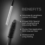 RENEE Full Volume 2-in-1 Mascara With Primer, Long Lasting Weightless Waterproof Formula | Volumizes, Lengthens & Conditions the Lashes with Intense Color & Clump Free Application, Enriched With Vitamin E - Image 3
