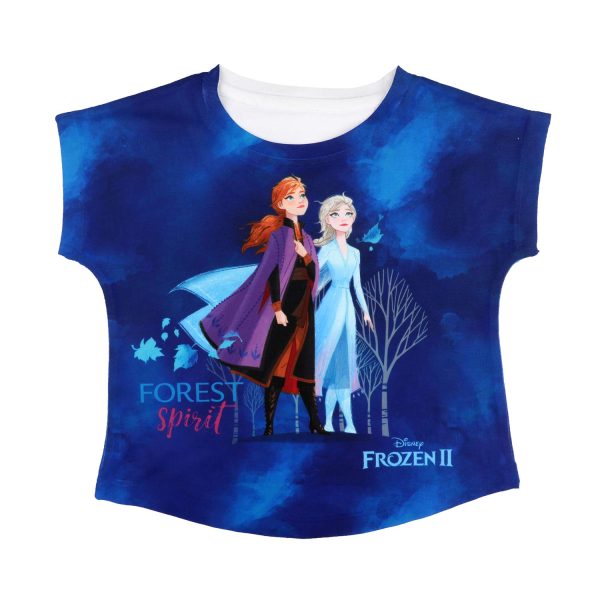 Frozen by Wear Your Mind Girl's Regular Fit T-Shirt