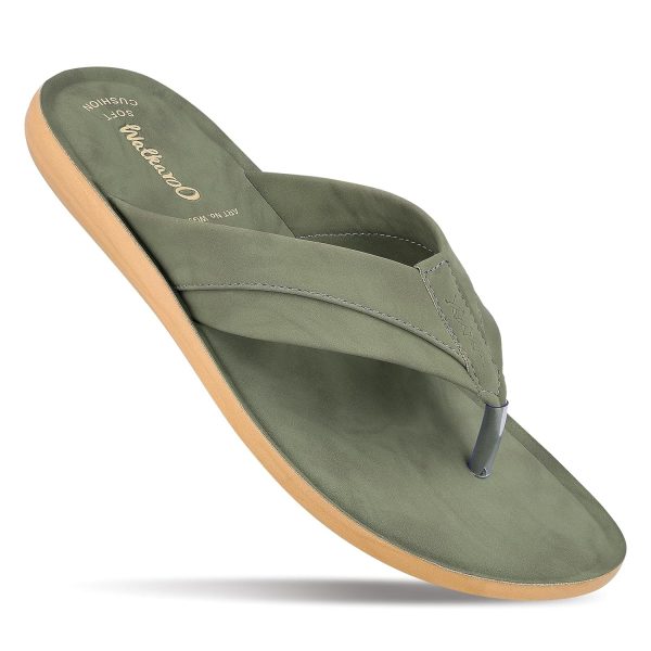 WALKAROO Men's Sandals|Flip Flop Sandal For Men's|Light Weight and Comfortable|Perfect casual Wear|WG5127