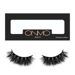 ONMO Beauty False Eyelash For Women-Natural & Lightweight Faux Mink Fake Eyelashes/Long Lasting Eye Makeup Lash 5D / Soft & Comfortable Black Reusable Cat Eye Lashes -Fluttery & Wispy (Amore)