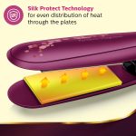 Philips BHS738/00 Kerashine Titanium Wide Plate Straightener with SilkProtect Technology. Straighten with Instant Shine. Suitable for Dense Thick Hair - Image 3