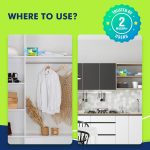 Absorbia Moisture Absorber | Absorbia Classic - Family Pack of 3 (600ml Each) | Dehumidier for Wardrobe Closets | Fights Against Moisture, Mould Musty smells ..vb - Image 3