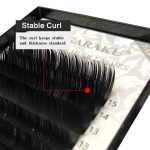 NAGARAKU Eyelash Extensions Individual Lashes 0.07mm D curl 7-15mm Mix Tray Classic Matte Black Soft Natural Faux Mink 16 rows - Image 4