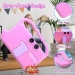 YQSAVIOR Kids Tablet, 7 Inch 4GB RAM | Android 12 | 32GB ROM | Bluetooth, IPS Screen, Parental Control, Dual Camera, Shockproof Case | Educational Gaming, Pink Case - Image 6