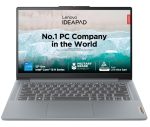 Lenovo IdeaPad Slim 3 14" (35.5cm) FHD Laptop | Intel Core i5-12450H 12th Gen | 16GB RAM | 512GB SSD | Windows 11 | MS Office 2024 | Grey | 1.37Kg | Model 83EQ0074IN​