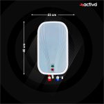 Activa 3 Liters Volcano Quick Water Heater Geyser, 3 KVA ISI Cooper Element, 0.8mm Anti Rust Coated 304L Pure Stainless Steel Tank, Auto Cut-Off, ABS Body, BEE 5 Start Rated Come with 5 Years Warranty - Image 9
