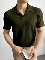 madfrog Men Polo Neck Mario Polyester Blend Half Sleeve Solid Casual T-Shirt | Polo T-Shirt for Men - Image 6