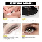 BNF Professional Eyelash Eyebrow Dye Tint Gel Oil Proof Eyebrow Tinting Kit Dark Brown - Image 6