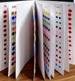 SUNAINA Simple Plain Round Multicolour Kumkum Reusable Sticker Bindiya Bindis Spiral Bindi Booklet For Women (Pack Of 948 - Bindi Book) - Image 2