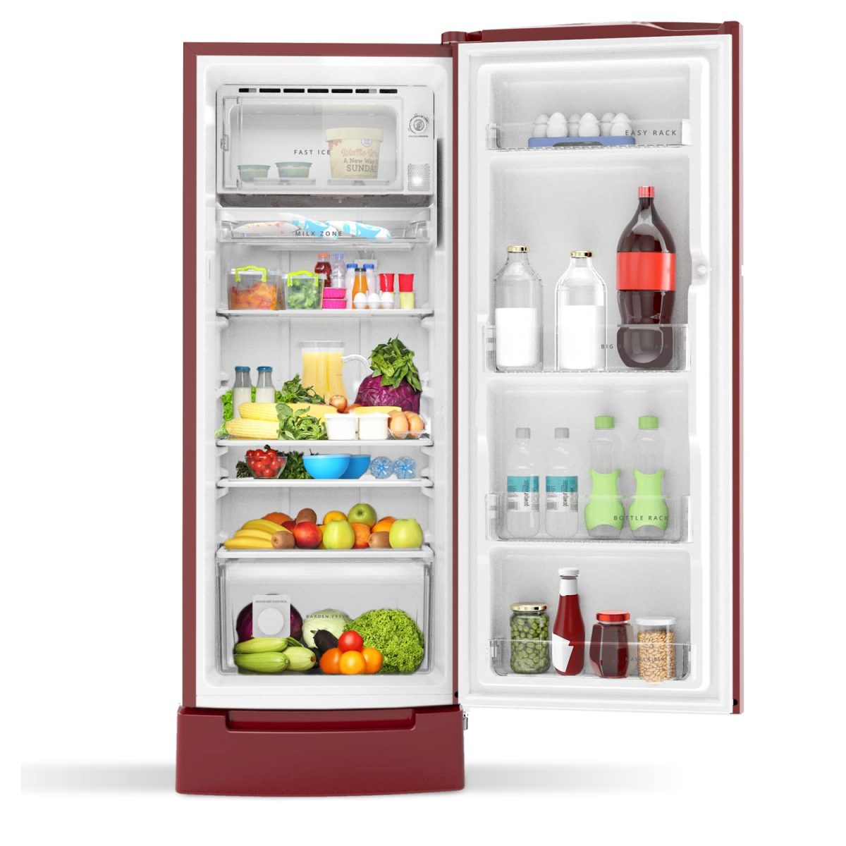 Whirlpool 215 L 4 Star Inverter Direct-Cool Single Door Refrigerator with Intellisense inverter technology(230 IMPRO ROY 4S INV WINE FLUME, Wine Flume), Free 1 Year Extended warranty - Image 3