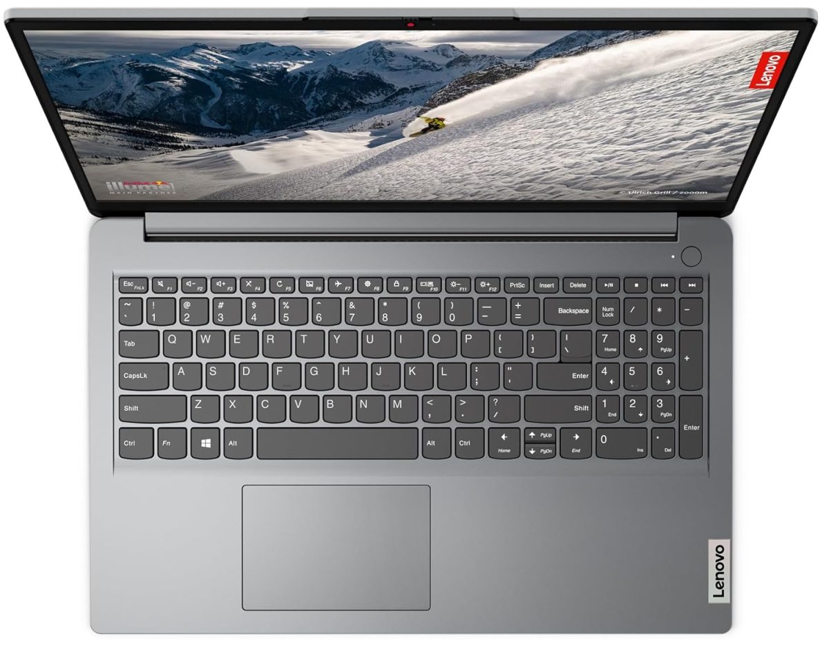 (Refurbished) Lenovo IdeaPad 1 AMD Ryzen 5 5500U 15.6" HD Thin and Light Laptop (16GB/512GB SSD/Windows 11 Home/MS Office 2021/Cloud Grey/1.61Kg), 82R400ERIN - Image 4