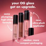 e.l.f. Lip Plumping Gloss, Mocha Twist, 0.09 Oz - Image 5