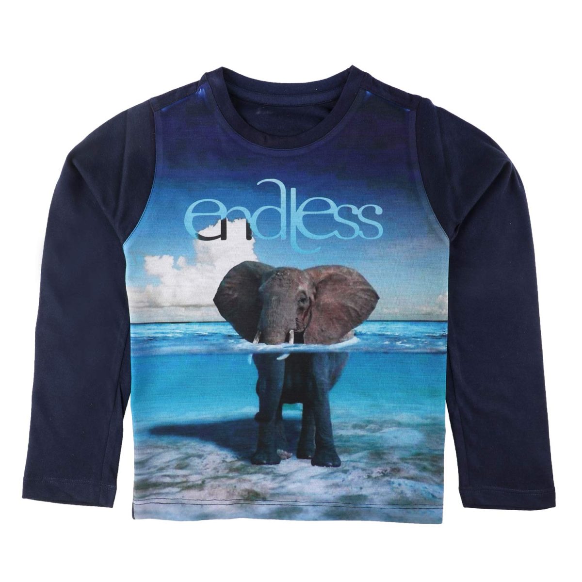 wear your mind Boy's Regular fit Long Sleeve Top