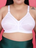 Klassik | Since 1993 | Plus Sizes Bra for Women/Girls Full Coverage, Adjustable/Wide Straps, Everyday 100% Cotton Daily-Use, Non-Padded | Wirefree, for Dresses/Saree/Suit | Jassika Plain - 32 to 48 - Image 3
