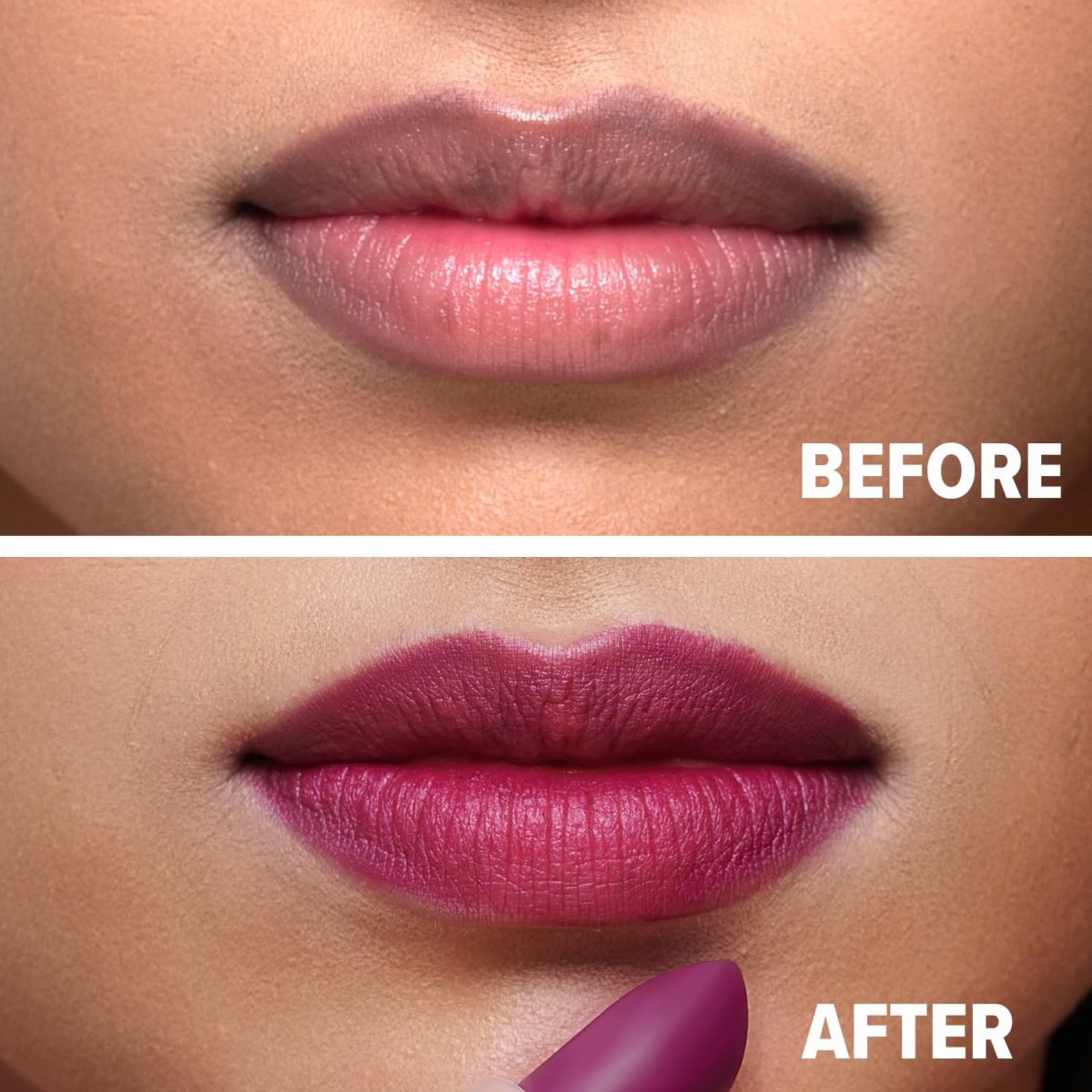 Mila Beauté Bold & Matte Long-Lasting Lipstick | Highly Pigmented Soft Matte Finish | Lightweight & Hydrating with Jojoba Oil | Shade - (Toasted 4.2g) - Image 7