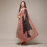 BIBA Women Cotton Anarkali Kurta Churidar Suit Set - Image 2