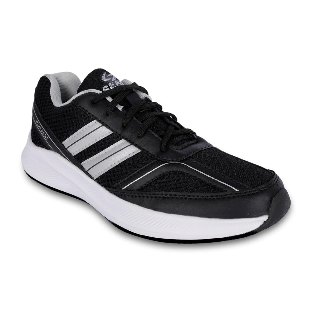 SEAGA Sports Men's Cricket Shoes, Badminton Shoes, Casual Sports Shoes, Lace-Up Walking Shoes