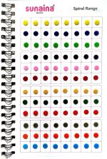 SUNAINA Simple Plain Round Multicolour Kumkum Reusable Sticker Bindiya Bindis Spiral Bindi Booklet For Women (Pack Of 948 - Bindi Book) - Image 6