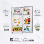Whirlpool 190 L 3 Star Direct Cool Inverter Single Door Refrigerator (Magnum Steel) - Image 5