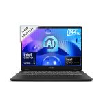 MSI Prestige 14 AI Evo, Intel 1st Gen. Ultra 5 125H,Built-in AI, 36CM FHD+ 144Hz Laptop(16GB/1TB NVMe SSD/Windows 11 Home/Intel Arc/Stellar Gray/1.7Kg), C1MG-050IN