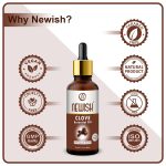 Newish Clove Oil 100% Pure & Natural, Undiluted, Best use Clove oil for Theeth Pain, Skin, Hair, Pimples, Acne, T Zone & Underarm - High Potency Premium Essential Clove Oil 30 ml - Image 5