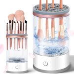 Electric Makeup Brush Cleaner,USB Automatic Cosmetic Brush Cleaner,Upgraded Electric Makeup Brush Cleaner for All Size Beauty Makeup Brushes,Auto-Rotating Brush Cleaner Deep Cleaning(Multi) - Image 3