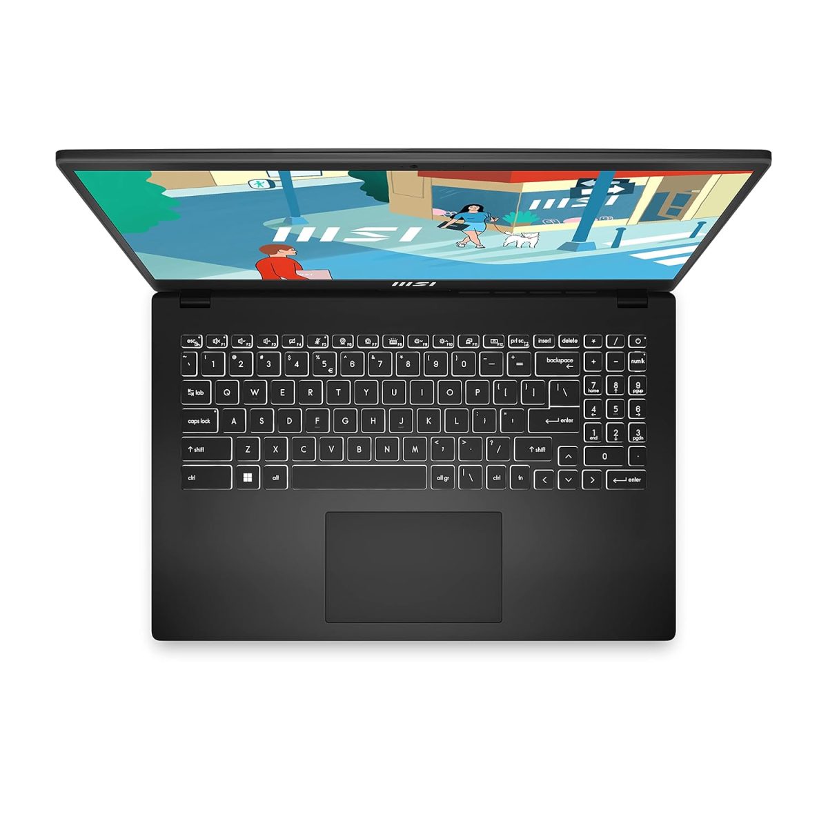 MSI Modern 15, Intel 13th Gen. i5-1335U, 40CM FHD 60Hz Laptop (16GB/512GB NVMe SSD/Windows 11 Home/Iris Xe Graphics/Classic Black/1.7Kg), B13M-289IN - Image 11