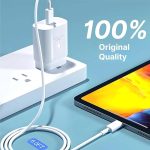 Kratos 25W Charger Adapter Compatible with Samsung Galaxy S/A/M/F/Z Series/S23/S22/S21/21 fe/S20/M14 5G/M34/M54/M53 5g/M33/M13/A34/A54 5G,F15/A15/A14/F14, for Samsung Charger Fast Charging,White - Image 4
