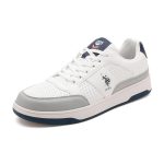 U.S. Polo Assn. USPA|Simon|White Stylish Casual Sneaker Shoes for Man - Image 4