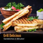 KENT 16025 Sandwich Grill 700 W | Non-Toxic Ceramic Coating | Automatic Temperature Cut-off with LED Indicator | Toaster | Griller | Roaster | Sandwich maker 3 in 1 | 1 year warranty - Image 3