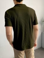 madfrog Men Polo Neck Mario Polyester Blend Half Sleeve Solid Casual T-Shirt | Polo T-Shirt for Men - Image 3
