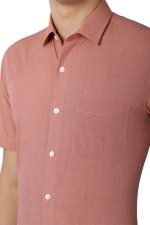 Peter England Men's Cotton Regular Fit Shirt - Image 4