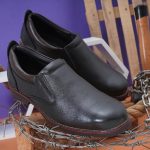 TORZU Men's Real Leather Steel Toe Light Weight Industrial Safety Shoes for Men - Image 4