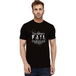 London Hills Men's Regular Fit Cotton Blend Half Sleeve Tshirt for Men | Printed T-Shirt for Men