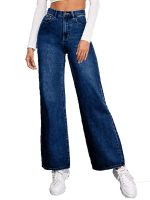 KOTTY Womens High Rise Cotton Lycra Jeans(Faded Blue,26)