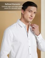Symbol Premium Men's Casual Cotton Poplin Shirt (Regular Fit) - Image 4