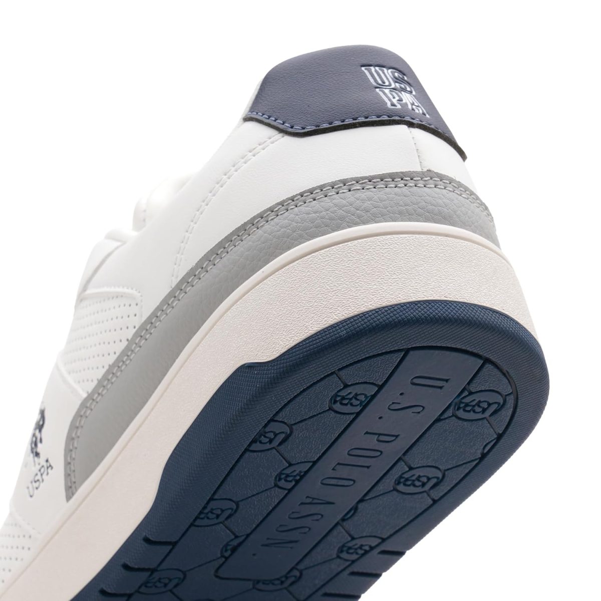 U.S. Polo Assn. USPA|Simon|White Stylish Casual Sneaker Shoes for Man - Image 5