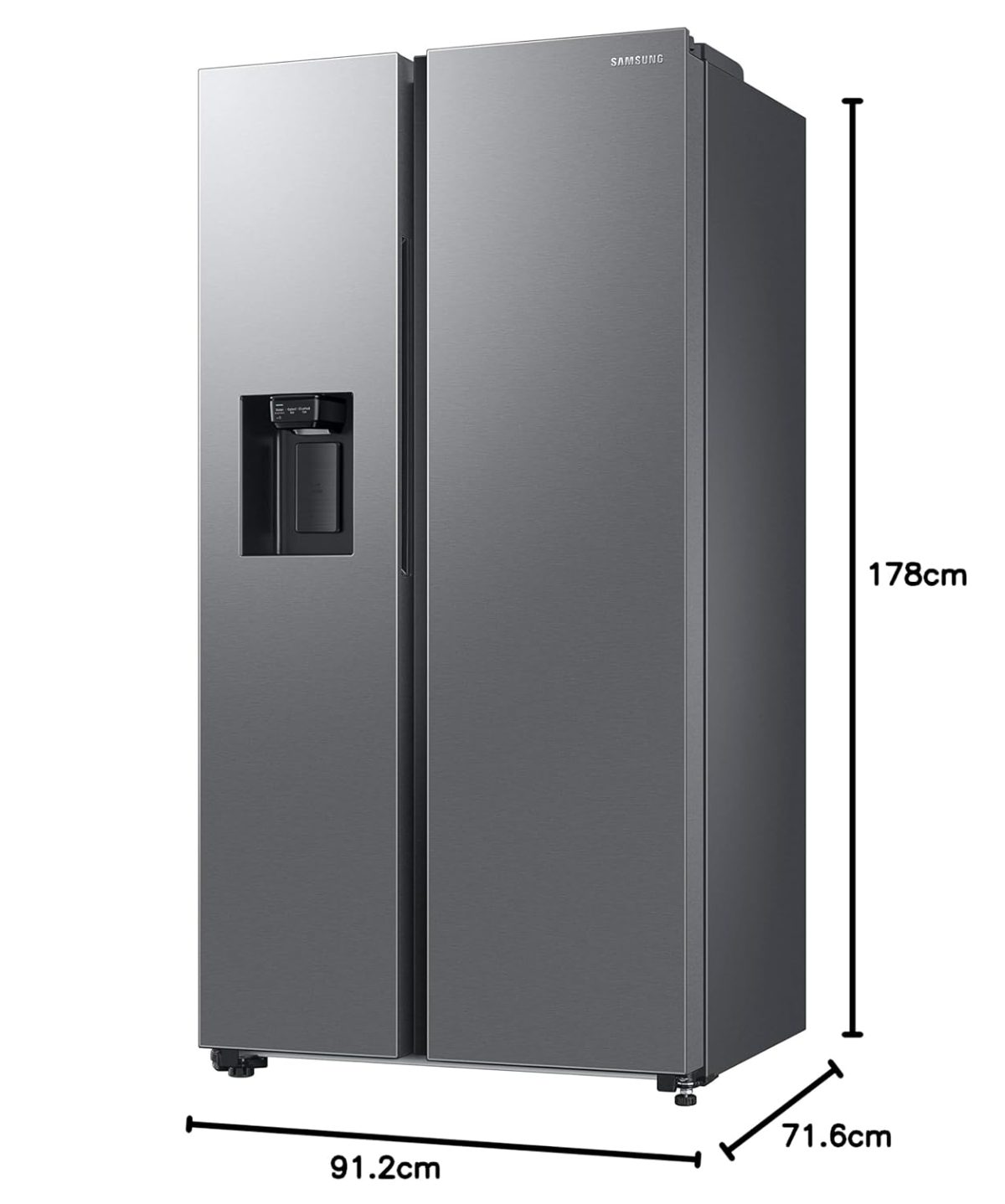 Samsung 633L Convertible 5 In 1 Digital Inverter Side by Side Refrigerator Appliance, (RS78CG8543SLHL, EZ Clean Steel) - Image 10