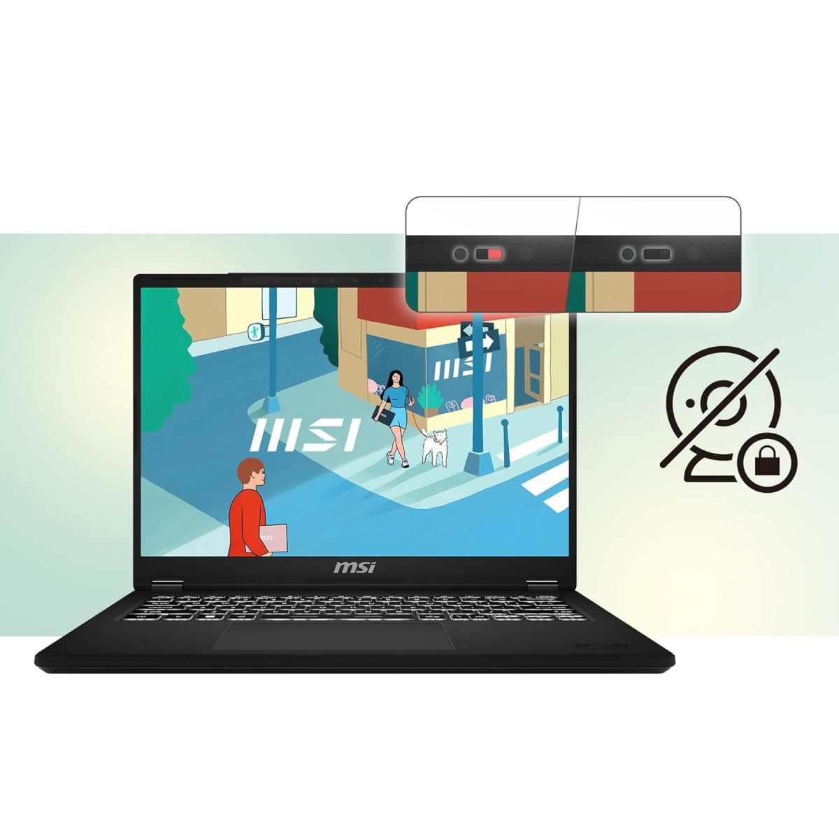 MSI Modern 14 H, Intel Core I9 13900H,36Cm Laptop(16GB/1Tb NVME SSD/Windows 11 Home/Iris Xe/Classic Black/1.6Kg), D13MG-071IN - Image 7