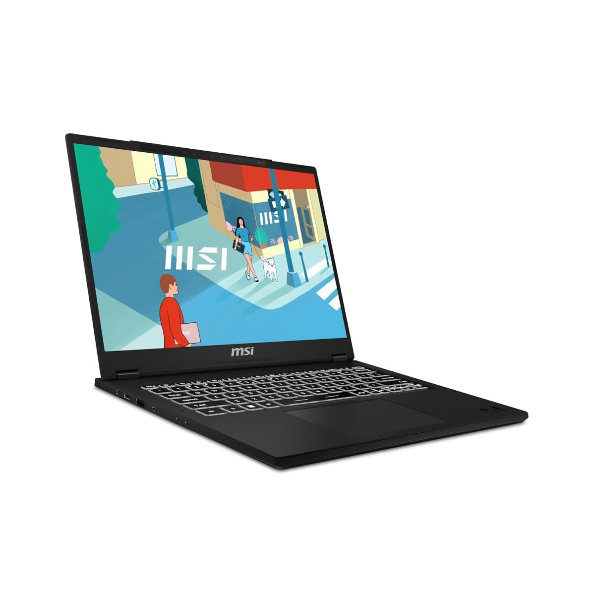 MSI Modern 14 H, Intel Core I9 13900H,36Cm Laptop(16GB/1Tb NVME SSD/Windows 11 Home/Iris Xe/Classic Black/1.6Kg), D13MG-071IN - Image 11