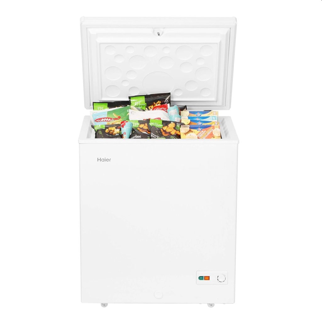 Haier HCC-175HCN, Single Door Hard Top Deep Freezer, Convertible, Capacity 142 litres, White