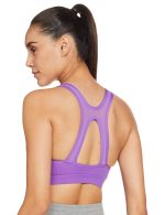 Nike Women's Polyester Padded Wire Free Sports Bra - Image 2