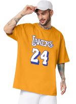 LEOTUDE Men's Cotton Oversized Fit T-Shirt - Image 2