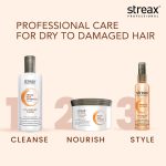 Streax Professional Vitariche Care Repair Max Shampoo,300ml| Mild Everyday Shampoo| Hair Shampoo for Women & Men|With Biovit-A-OX Complex, Hydrolysed Flax Protein & |Ceramide|For Dry, Damaged Hair - Image 7