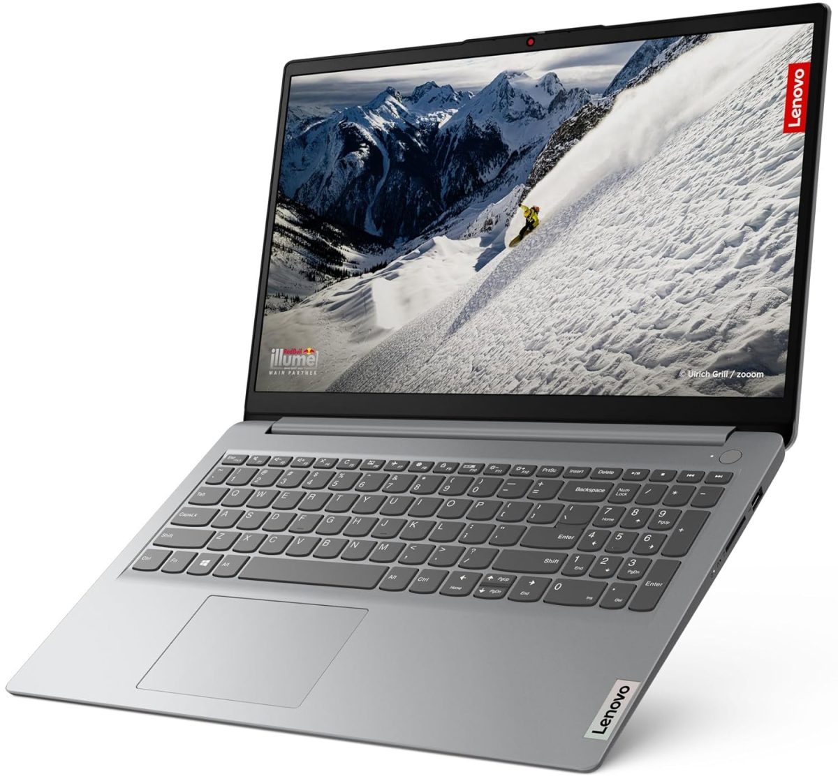 (Refurbished) Lenovo IdeaPad 1 AMD Ryzen 5 5500U 15.6" HD Thin and Light Laptop (16GB/512GB SSD/Windows 11 Home/MS Office 2021/Cloud Grey/1.61Kg), 82R400ERIN - Image 5