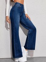 KOTTY Womens High Rise Cotton Lycra Jeans(Faded Blue,26) - Image 2