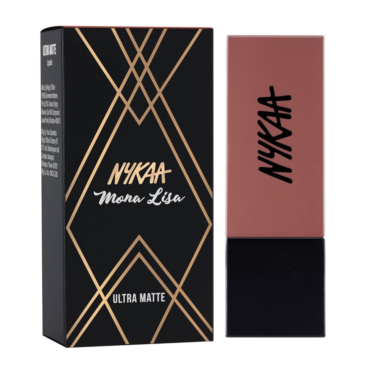 Nykaa Ultra Matte Lipstick, Matte Finish - Monalisa-09 - Image 2