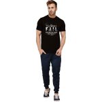 London Hills Men's Regular Fit Cotton Blend Half Sleeve Tshirt for Men | Printed T-Shirt for Men - Image 4