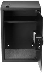 Amazon Basics Digital Safe With Electronic Keypad Locker For Home, Gross Capacity - 58L (Net - 51L), Black - Image 3